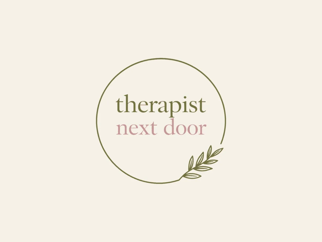 Το λογότυπο Therapist Next Door